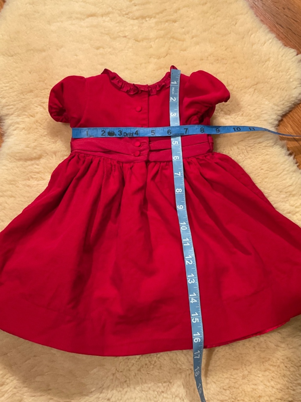 Ralph Lauren red holiday Christmas dress - Picture 10 of 10